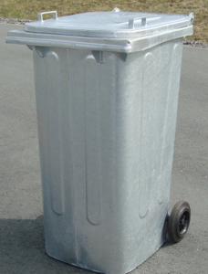 IVB Stålbeholder 240L